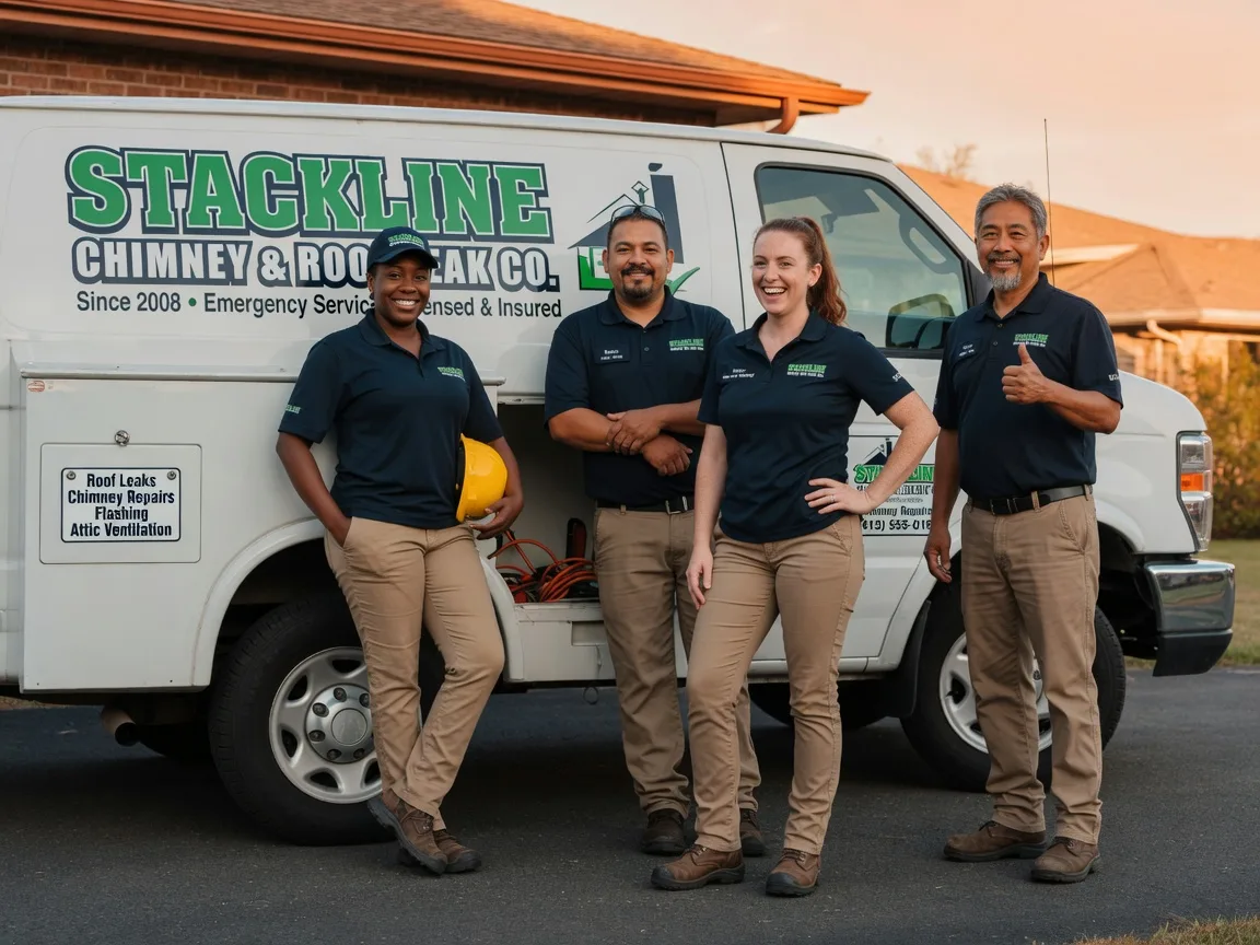 Chimney flashing repair company in Greenwood, ME